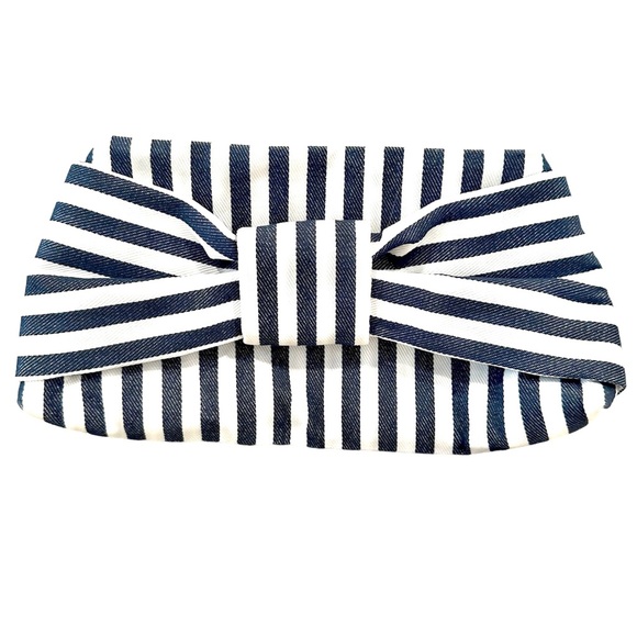 sharp hill designs Handbags - Sharp Hill Designs Striped Clutch